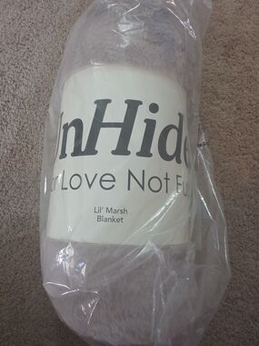 UnHide Lil' Marsh Plush Blanket — Rosybaby 80 X 60